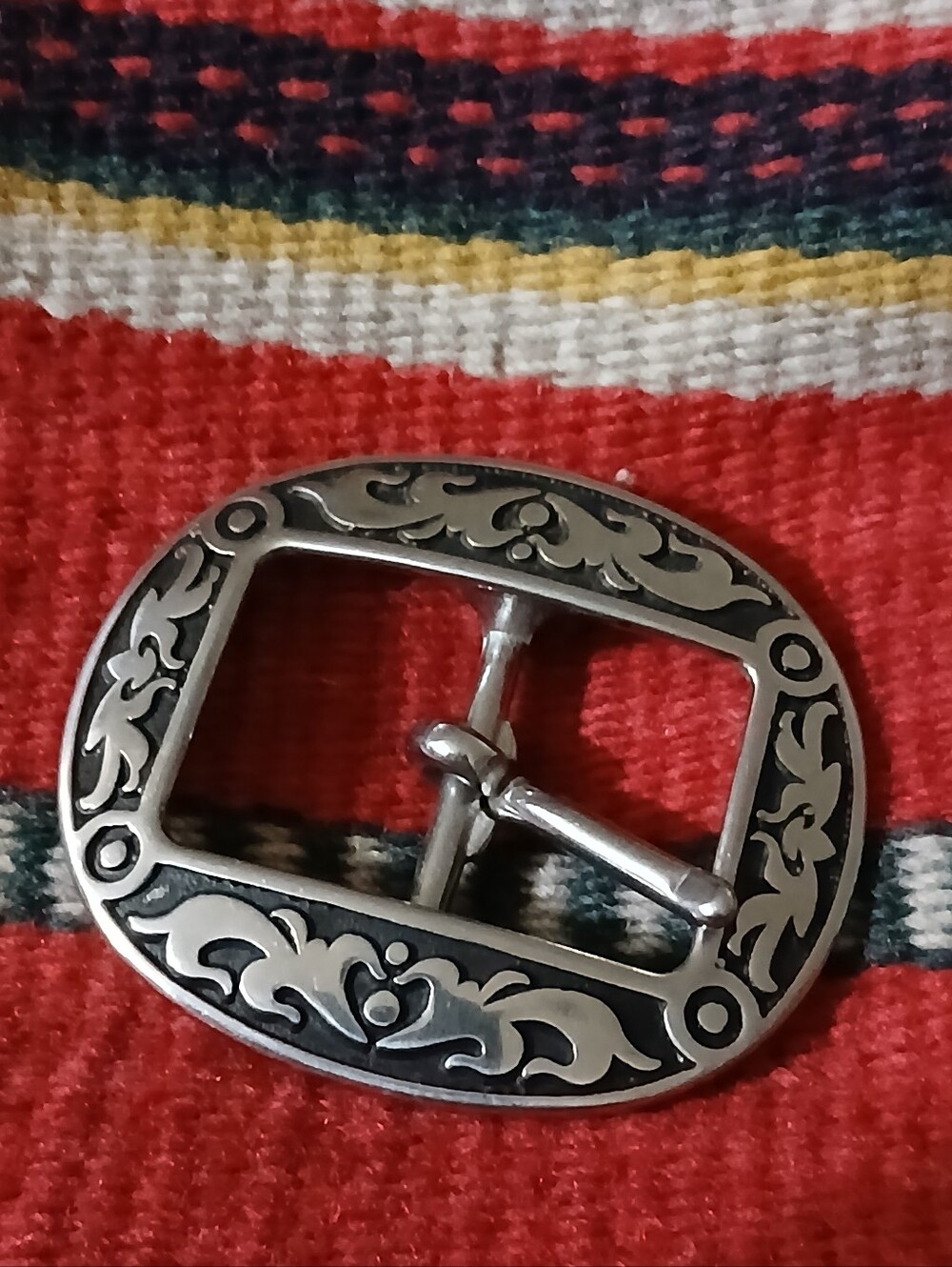 Stainless Steel Belt Buckle Vintage
